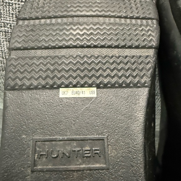 Hunter Refined Quilted Over The Knee Boots Size - Picture 11 of 14